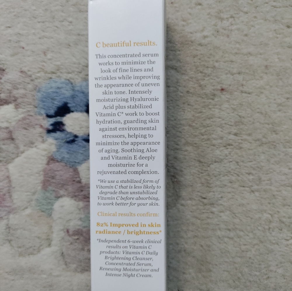 FREE W/ PURCHASE NWT DERMA E Vitamin C Concentrated Serum - Picture 5 of 5